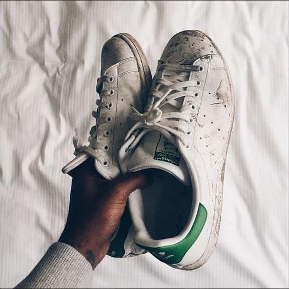 Blanchir et nettoyer ses Stan Smith et Converse au naturel Lilycraft