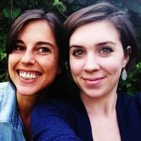 Deux femmes derrière les ateliers d'Alma Sana qui proposent de créer ses propres cosmétiques naturels