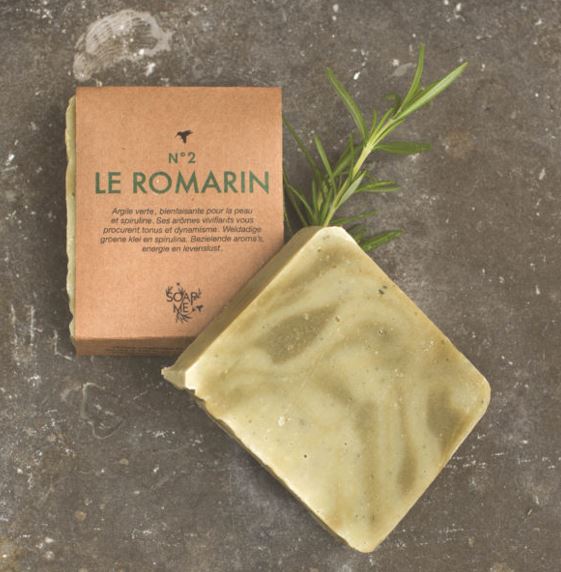 Packaging d'un savon BIO et artisanal de Soap Me Belgium