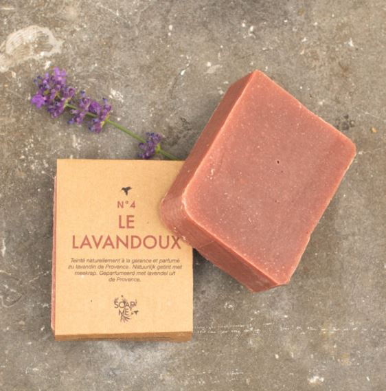 Packaging d'un savon BIO et artisanal de Soap Me Belgium